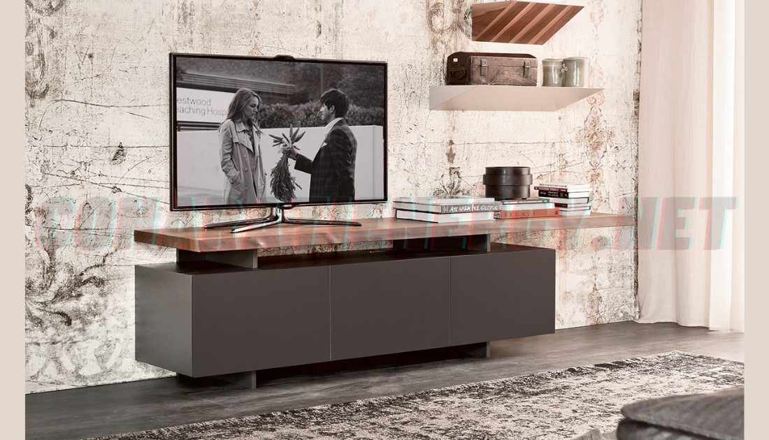 Sculptural TV Cabinet Artistic Design